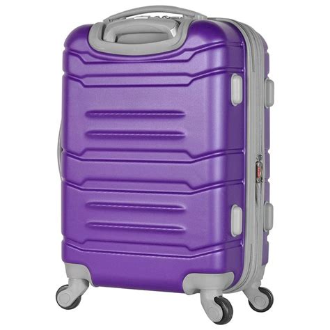 Olympia Denmark 21" Expandable Carry On 4 Wheel Spinner Luggage ...