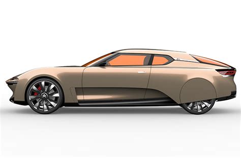 Citroën SM Revival Concept Pays Tribute for The Years of Citroën SM - Tuvie Design