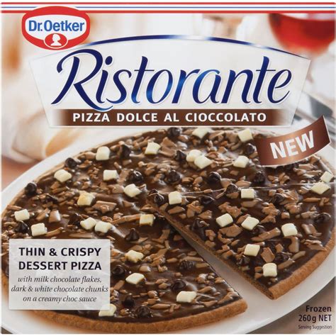 Dr. Oetker Ristorante Pizza Dolce Al Cioccolato 260g | Woolworths