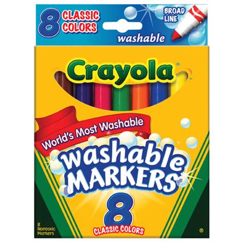 Crayola® Classic Colors Washable Marker Packs