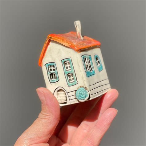 Handmade Small Ceramic Houses. Pottery Village. Home - Etsy