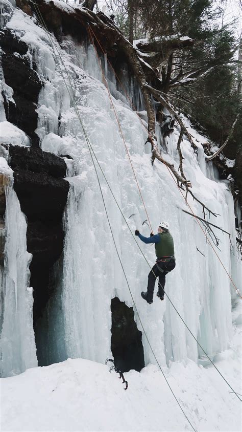 Ice Climbing at Pictured Rocks National Lakeshore: A Winter Adventure ...