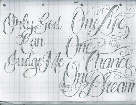 Cursive Tattoo Fonts Lettering Generator - Jeung Fonts