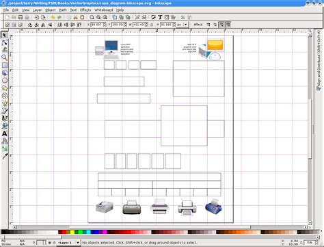 Inkscape technical drawing - dadscat