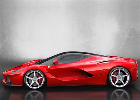 Ferrari LaFerrari Side View