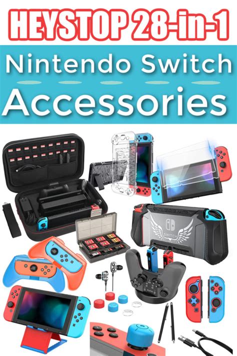 HEYSTOP Switch Accessories Bundle 28 in 1 (for Nintendo Switch) Review ...