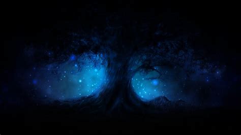 Dark Blue Trees Wallpapers - Top Free Dark Blue Trees Backgrounds ...