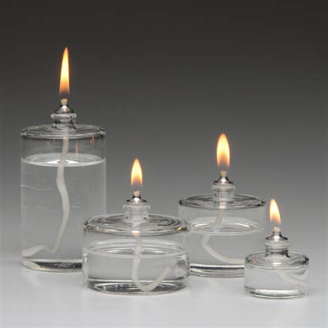 Refillable Glass Oil Candles | Oil Votive Candles | Firefly Fuel ...