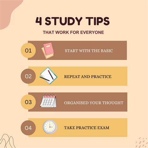 Study tips poster design by Alveera Pathan | Design | Internshala Clubs