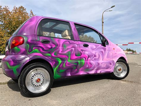 Graffiti painting of the car on Behance