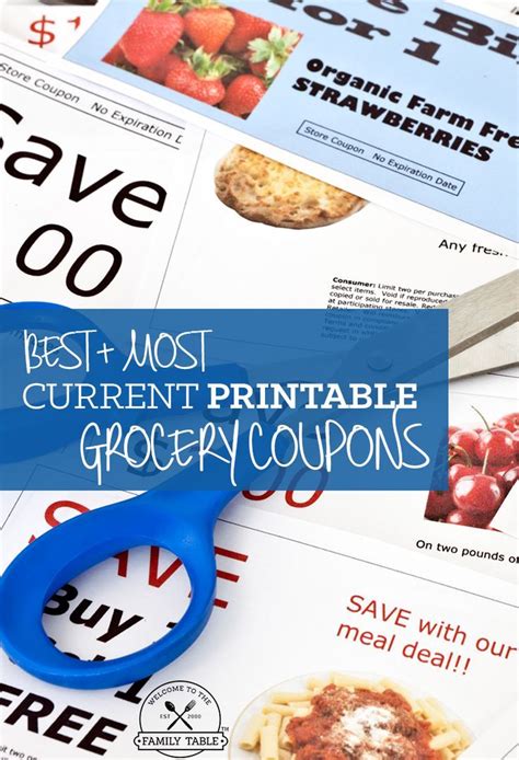 The Best + Most Current PRINTABLE Grocery Coupons | Grocery coupons, Grocery coupons free, Free ...