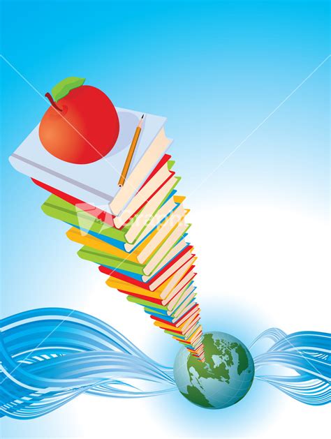 Global Education. Vector Background