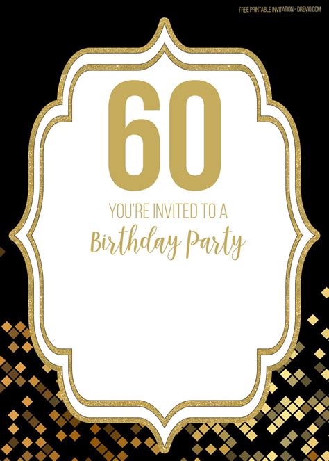 FREE-60th-Birthday-invitation-template-Simple – FREE Invitation ...