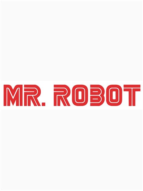 "Mr Robot Logo" T-shirt by dragospaul95 | Redbubble