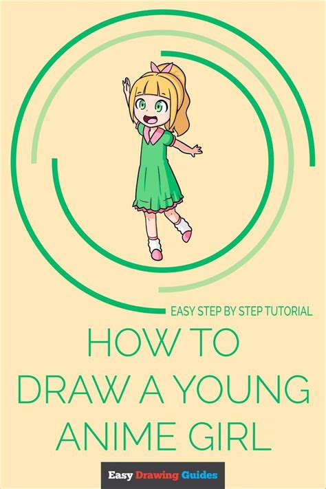 How to Draw a Young Anime Girl - Easy Step by Step Tutorial | Anime ...