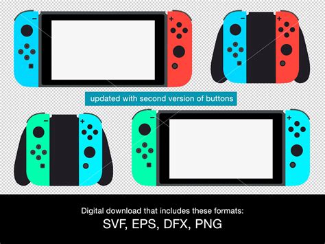 Switch Controller Svg Png Eps Dxf - Etsy