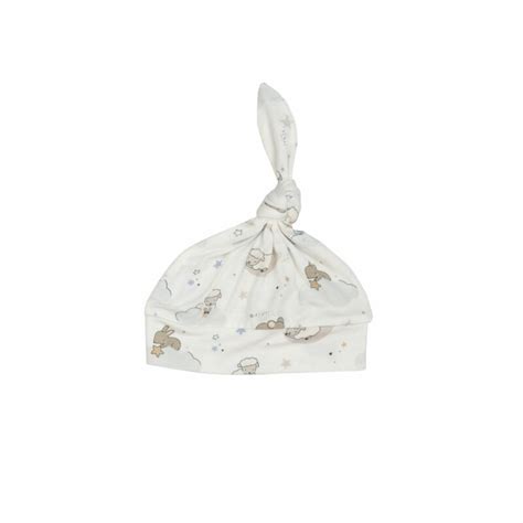 Angel Dear Dreamtime Animals Knotted Hat – Blossom