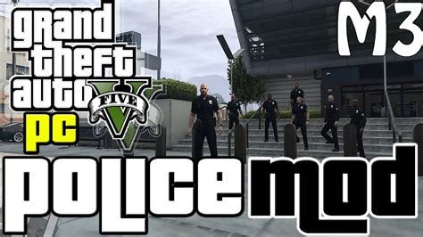 GTA 5 PC Mods POLICE MOD Let's You Play As A Cop! (GTA 5 Mod Gameplay) - YouTube