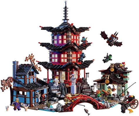 Lego Ninjago Temple Of Airjitzu 70751 Original Pta Entrega - R$ 1.699 ...