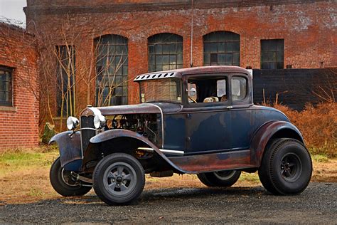 Historic 1930 Ford Model A Gasser Helped Establish Drag Racing in New England