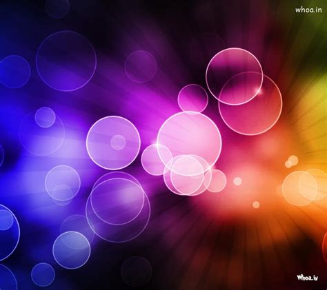 Purple Bubbles HD Wallpaper