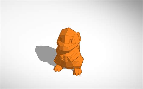 3D design charmander - Tinkercad