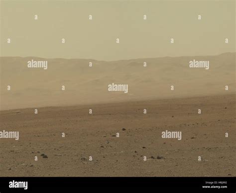 Gale Crater on Mars Stock Photo - Alamy