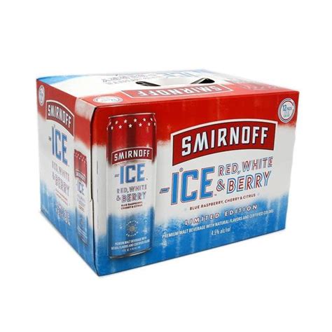 SMIRNOFF ICE RED WHITE BERRY 12PK/12OZ CAN - Cork 'N' Bottle