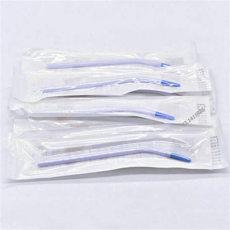 1 PC Dental Disposable Surgical Suction Tips Suction Tube Long Slim ...