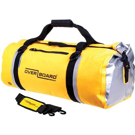 OverBoard Classic Waterproof Duffel Bag (60L, Yellow) OB1151-Y