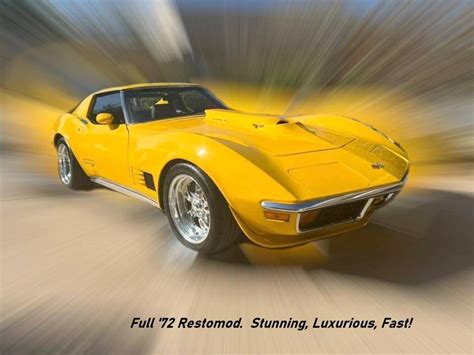 1972 Chevrolet C3 Corvette Stingray Restomod for sale Pro Touring Custom. Stock # C252-399 visit ...