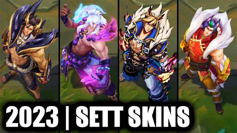 ALL SETT SKINS SPOTLIGHT 2023 | League of Legends - YouTube