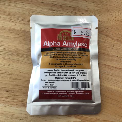 Alpha Amylase – Somerset Brewing Supplies