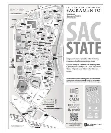 Sacramento State Campus Map - Map Of Colorado