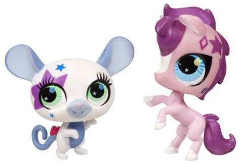 Littlest Pet Shop Totally Talented Pets Mouse Horse Figure 2-Pack 2685, 2686 Hasbro Toys - ToyWiz