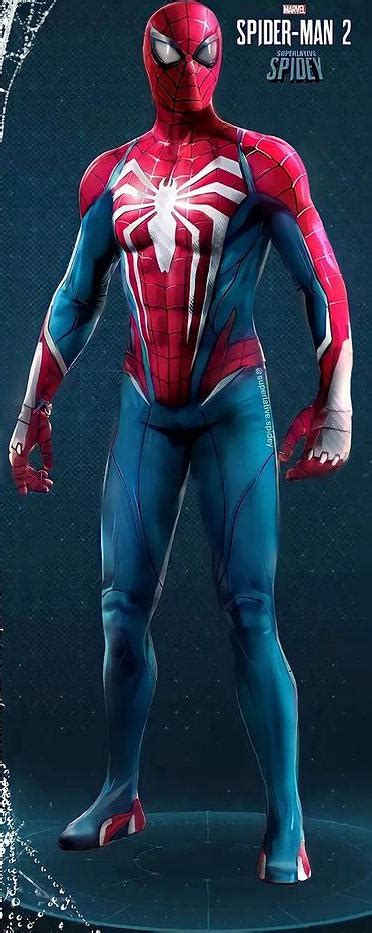 Insomniac Spider-Man 2 Upgraded Suit by LordOfApokolips692 on DeviantArt