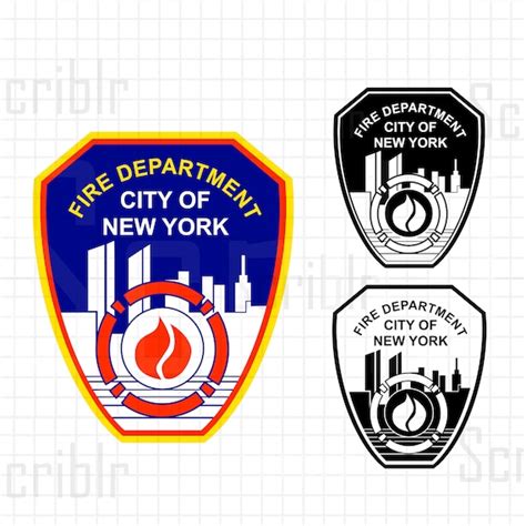 New York Fire Department FDNY SVG PNG Vector Cutfile - Etsy UK