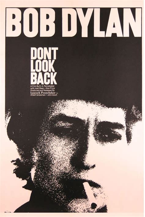 Bob Dylan – Original 1967 “Dont Look Back” One Sheet Poster