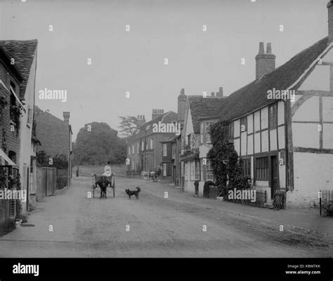 Church Street, Wargrave, c. 1888 Stock Photo - Alamy