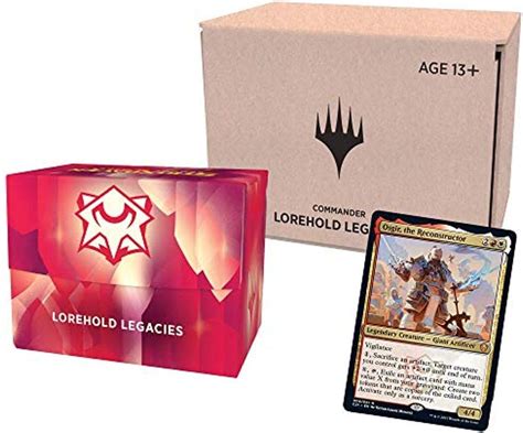 Buy Magic The Gathering Strixhaven Commander Deck – Lorehold Legacies Red-White | Minimal ...