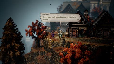 Octopath Traveler 2 Temenos and Throne Crossed Paths Story Teased