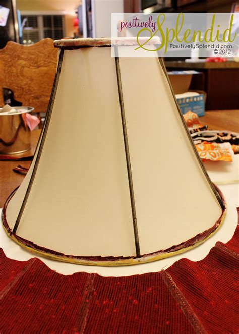 Lamp Shade Makeover - DIY Talent Positively Splendid - Pretty Handy Girl