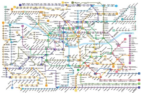 Seoul Rail Map