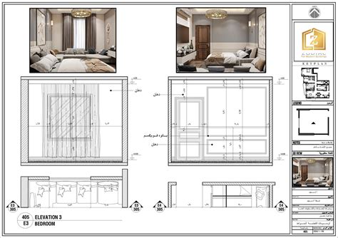 INTERIOR SHOP DRAWING on Behance