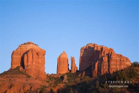 Photo: Cathedral Rock Sunset. Sedona, Arizona.