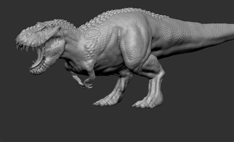 V-rex from King Kong film. - ZBrushCentral