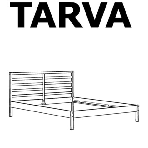 IKEA TARVA Bed Frame Replacement Parts – FurnitureParts.com