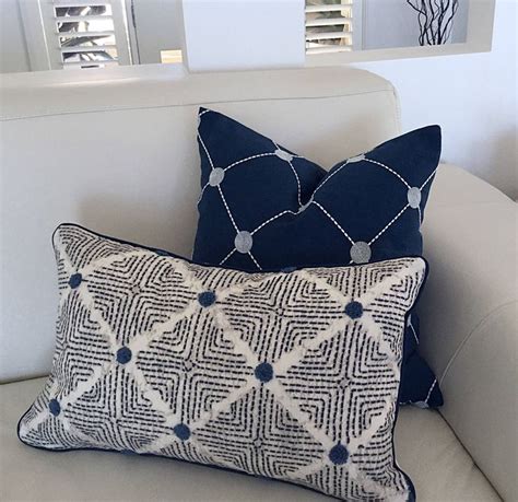 Cushions Navy Cushions Navy Pillows Embroidered Cushion | Etsy Australia | Navy pillows, Navy ...