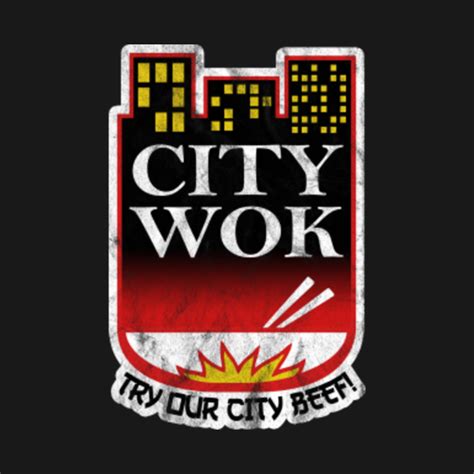 City Wok logo inspired by South Park - City Wok Try Our City Beef - T ...