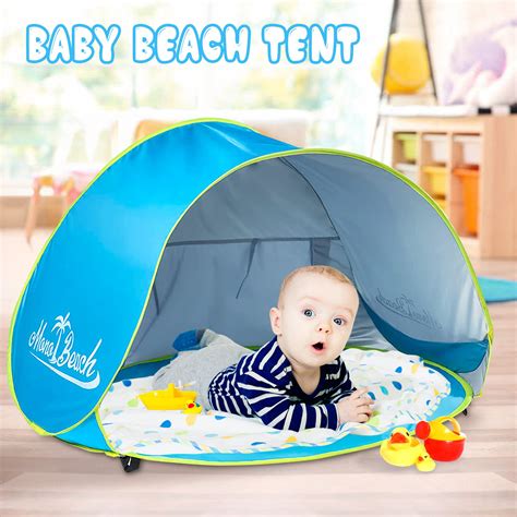 Monobeach Baby Beach Tent Pop Up Portable Shade Pool UV Protection Sun ...